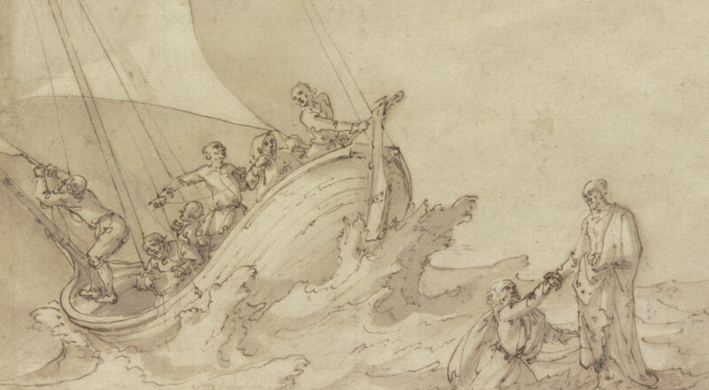Petrus steigt aus dem Boot (19. So. i. J. – Mt 14, 22-33)