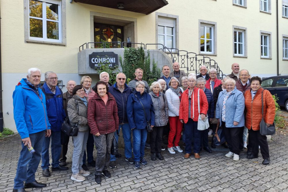 KAB Herlikofen zu Gast im Missionshaus Ellwangen