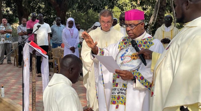 Südsudan: Ewige Ordensprofess von Scholastiker Santino Mawan